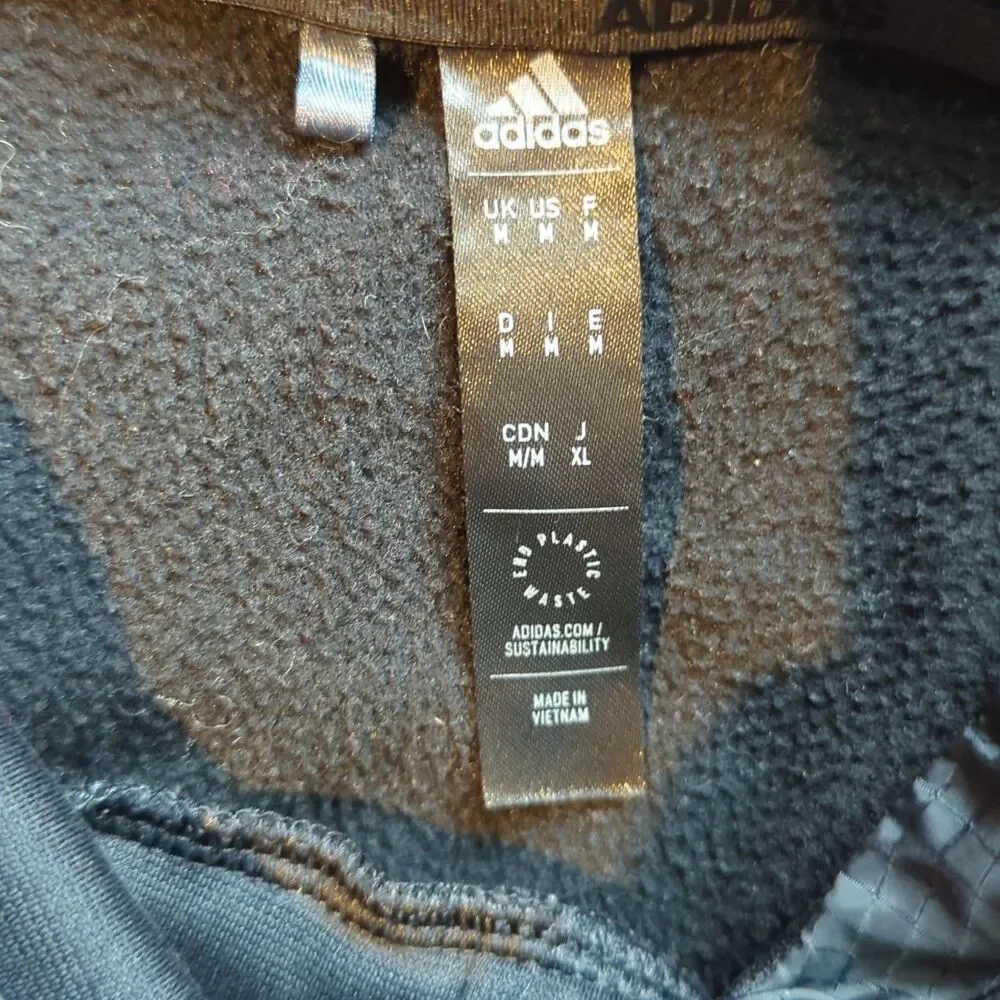 Adidas COLD.RDY Hoodie Sweatshirt Mens Medium Black Pullover Athletic Gym